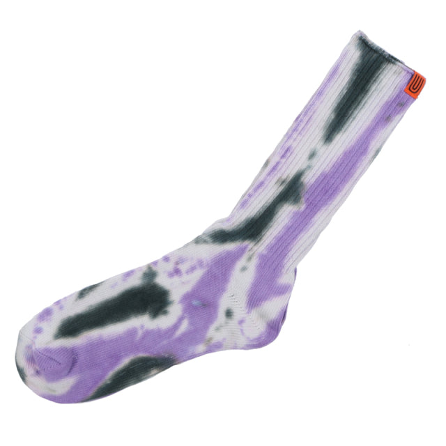 UNIVERSAL OVERALL ソックス ムラ染メリブクルー LU-003B