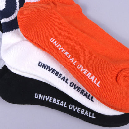 UNIVERSAL OVERALL メンズ 3Pソックス LU-343