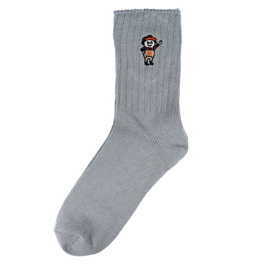 UNIVERSAL OVERALL レディース クルーソックス WINDY リブクルー LU-412