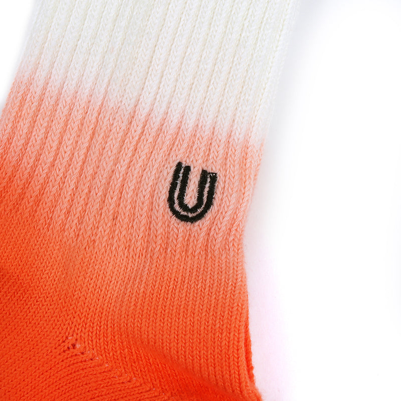 UNIVERSAL OVERALL レディース グラデーション リブ クルー LU-415