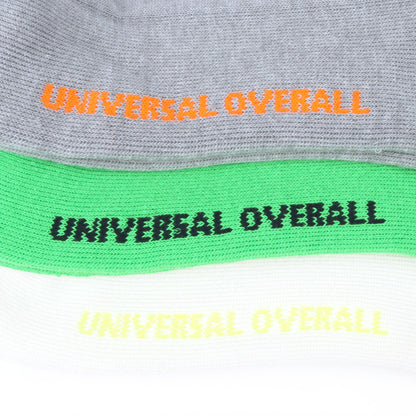 UNIVERSAL OVERALL レディース3Pソックス サイドUOロゴ LU-622