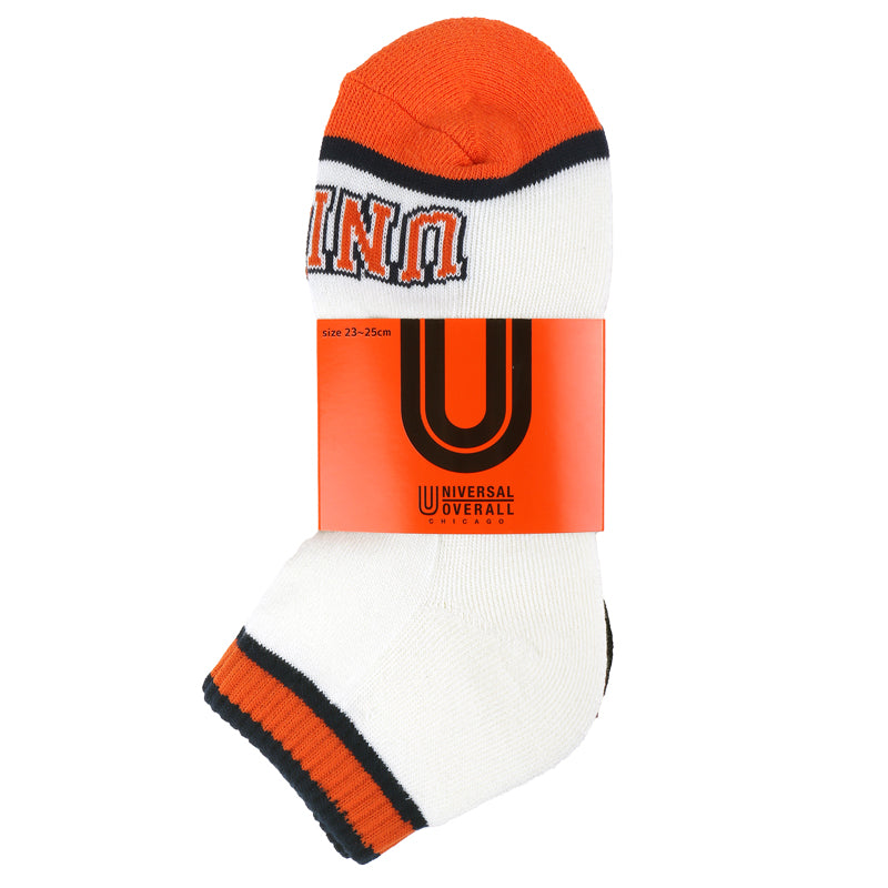 UNIVERSAL OVERALL レディース3Pソックス UNIV.O アンクル LU-638