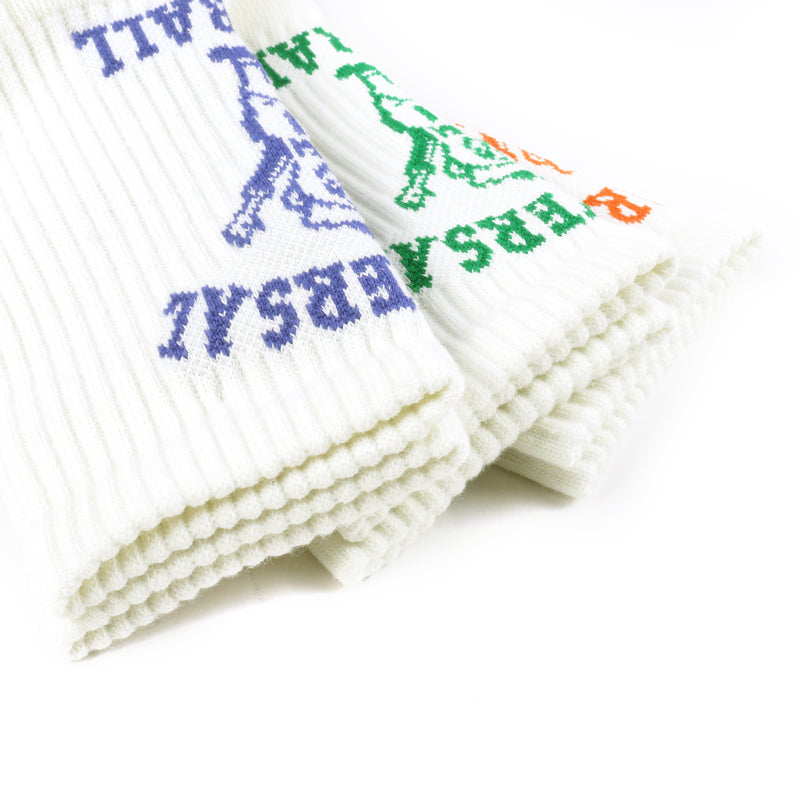 UNIVERSAL OVERALL レディース3Pソックス WINDY クルー LU-641